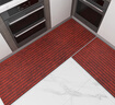 墨斗鱼入户门地垫 进户门地垫防滑垫易清理防渗漏可裁剪红色 60*90cm 实拍图