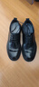 百丽通勤商务皮鞋2025男牛皮褶皱增高休闲鞋A1373AM4 黑色2  40 实拍图