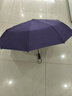 天堂 全自动雨伞三折 10骨加固一键开收易甩干简约晴雨伞 紫兰 实拍图