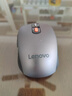 联想（Lenovo）无线蓝牙双模鼠标 便携办公鼠标 人体工程学设计 适用台式机一体机笔记本平板Howard风暴灰 实拍图