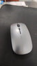 英菲克（INPHIC）M1无线鼠标可充电办公蓝牙三模电量显示静音便携适用于惠普华硕苹果IPAD笔记本电脑无限轻音 【无线-2.4G电量显示增强版】Ty-C充电金属灰 实拍图
