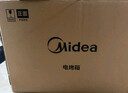 美的（Midea）35L家用多功能烘焙电烤箱 双层玻璃门/精准控温/热风烘烤/搪瓷内胆 PT3530W-D 实拍图