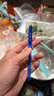 斑马牌（ZEBRA）【热门商品】中性笔 0.5mm子弹头签字笔 学生标记笔走珠水性笔 C-JJ100 JELL-BE 蓝色 单支装 实拍图
