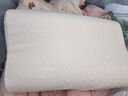 京东京造 斯里兰卡进口天然有机乳胶枕 成人颈椎枕头 低款波浪枕8/10cm 实拍图