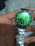 新款手表男士石英潮流商务钢带腕表 经典绿水鬼 实拍图