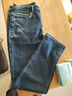 京东京造【已售30w件】牛仔裤男士休闲裤子男秋季直筒 深蓝 32 实拍图