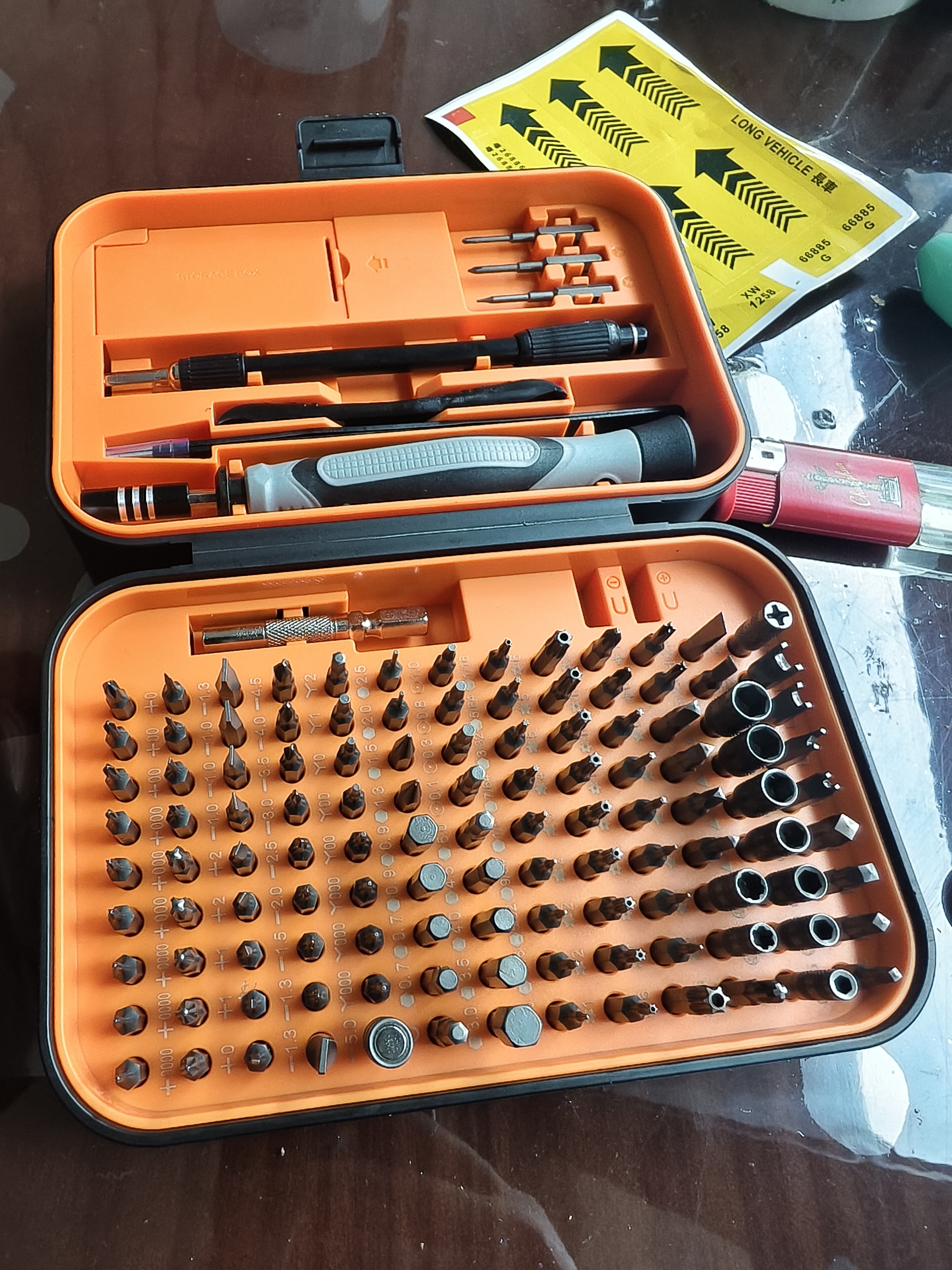 金士盾130件螺丝刀套装内六角笔记本拆机装机工具精密多功能梅花螺丝批 实拍图