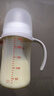 贝亲（Pigeon）自然离乳 PPSU重力球吸管双把手奶瓶 240mL  6月+ AA252 实拍图