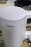 美的（Midea）电热水壶家用烧水壶小容量 0涂层 食品级304不锈钢 双层防烫 全钢无缝  1.5L容量 1566 实拍图