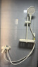 箭牌（ARROW） 家用浴室花洒 精铜淋浴花洒简易套装增压沐浴简易莲蓬头淋浴器 置物架喷枪花洒AE33109MMKW-P1 实拍图