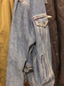 Levi's李维斯情侣同款美式经典复古休闲时尚潮牌修身牛仔夹克外套 浅蓝色 S 实拍图