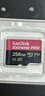 闪迪（SanDisk）256GB TF（MicroSD）内存卡 A2 4K V30 U3 C10 至尊超极速移动存储卡 读速200MB/s 写速140MB/s 实拍图