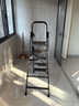 奥鹏梯子家用五步折叠梯加厚铝合金室内户外登高爬梯楼梯人字梯工程梯 实拍图