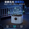UORRIS德国欧瑞氏空气净化器除甲醛除烟味新房家用桌面办公室小型负离子除异味过敏原鼻炎哮喘花粉神器 清新白 【含耗材丨除醛率99%】 实时检测丨主动捕捉丨效果可视化 实拍图