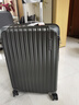 美旅箱包行李箱旅行箱大学生拉杆箱男密码箱商务皮箱子24英寸NL7 炭黑色 实拍图