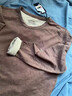 猫人羊毛蚕丝保暖内衣男士套装磨绒厚款德发热青年冬防寒秋衣秋裤 咖啡【天然羊毛+蚕丝润肤】 XL 【建议重120-140斤】 实拍图
