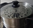 美厨（MAXCOOK）蒸锅 不锈钢28cm单层蒸锅 加厚复合底 燃气炉电磁炉通用 实拍图