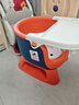日康（rikang）宝宝餐椅 叫叫椅婴儿学坐椅多功能儿童吃饭餐桌 RK-X2009-2 橙色 实拍图