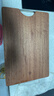 京东京造 菜板 砧案板切菜家用双面实木抗菌 【乌檀整木】40*27*2.5cm 实拍图