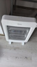 美的（Midea）小太阳取暖器家用节能电暖器台式电热器暖气机办公室烤火炉暖脚器暗光防烫远红外电暖气 双管两档调温款MH 机械式 实拍图