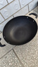 苏泊尔（SUPOR）炒锅双耳炒锅铁锅深型平底无涂层铸铁炒锅燃气电磁炉通用加深加大 36CM(适合4~10人) 36cm 实拍图