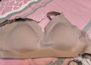 十月结晶哺乳文胸上开口无钢圈内衣孕产妇喂奶胸罩 肤色+蓝色2件装 M码  实拍图