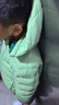雪中飞童装儿童轻薄羽绒服男童新款中大童女童薄款外套冬 薄荷绿（印花款） 130 实拍图