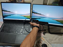 ARZOPA 阿卓帕16.1英寸144HZ 高色域便携式显示器 IPS屏 笔记本电脑手机副屏Switch Ps4/5显示屏曜石黑 实拍图
