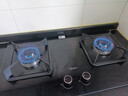 美的（Midea）【国家补贴换新立减20%】燃气灶液化气 双灶具 家用5.0kW台嵌两用 高热效 可调节底盘 Q325-M 实拍图