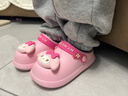 幸福玛丽（Cheerful Mario）美乐蒂儿童拖鞋女孩冬季可爱毛毛公主女童棉拖鞋室内家居宝宝棉鞋 实拍图