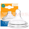 布朗博士婴儿奶嘴 宽口径硅胶圆孔中流速 6-9月 (1个装) 爱宝选PLUS 实拍图