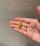 菜百首饰 黄金吊坠 足金铃铛福袋黄金吊坠不含链 计价 约3.25克 实拍图