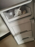华凌美的出品国家补贴家用家电冰箱二级能效节能低霜三门三开门小型租房冷冻小冰箱HR-229T 实拍图