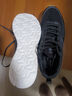 特步男鞋运动鞋春季透气网面轻便跑步鞋男防滑减震鞋户外旅游休闲男鞋 【网面】黑白0110-3 42 实拍图