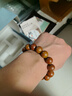 砭大夫（BIANDAIFU） 富贵红泗滨保健砭石手链女男款情侣 实拍图