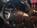 汽车夏季超薄方向盘套防滑硅胶纹四季通用车把套男女吸汗透气 黑色 实拍图