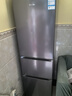 荣事达（Royalstar）【国家补贴20%】215升三门冰箱家用小型大容量三开门 节能低噪租房中门软冷冻超薄低音保鲜电冰箱 215L【一级能效】两天一度电 钛深灰 实拍图