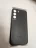 三星（SAMSUNG）Galaxy S22 5G原装手机壳 真皮保护套 s22防摔纤薄皮套 S22【黑色】 实拍图