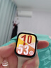 华为HUAWEI WATCH FIT 4 悦动白氟橡胶表带 华为运动智能手表超轻薄大屏潮流运动蓝牙通话睡眠监测fit4 实拍图
