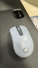 联想（Lenovo）无线蓝牙双模鼠标 蓝牙5.0/3.0 便携办公 人体工程学 轻音 小新M1双模灰色 实拍图
