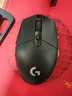 罗技（G）304 LIGHTSPEED无线鼠标 游戏鼠标 轻质便携 鼠标宏 绝地求生FPS英雄联盟吃鸡 生日礼物 黑色 实拍图