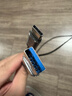 毕亚兹  USB3.2转Type-c数据传输USB-C快充线Carplay连接线适用苹果iphone15华为Mate60手机 1米 实拍图