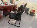 博泰电脑椅 弓形脚 会议椅办公椅子 洽谈椅弓架椅 皮椅黑色90767L 实拍图