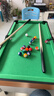 贝比童话台球桌儿童男孩玩具桌上台球黑8美式家用室内3-8岁成人初中生日礼 实拍图