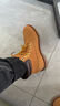 添柏岚（Timberland）官方踢不烂男鞋新大黄靴户外防污防泼水|A27TP A27TPW/小麦色 TB1 仅批次不同 40 鞋内长：25cm 实拍图