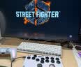 KUJI树莓派hitbox键盘街霸6游戏摇杆pc电脑拳皇98街机摇杆steam覆盖ps4真人快打switch手柄安卓无延迟 PC/PS4超薄七彩显屏黑键（来图定制） 实拍图