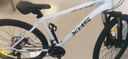 喜德盛山地自行车黑客380避震前叉21速禧玛诺变速X6铝合金车架通勤代步 白/黑色（26款） 17寸（建议身高165-180） 实拍图
