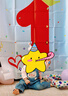 欧妮姿生日场景布置女孩生日道具氛围男孩派对装饰生日快乐背景布1岁 实拍图