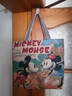 【物超所值】时尚休闲帆布包女单肩包上班托特包帆布袋卡通包包 米老鼠 大包 实拍图