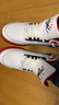 耐克（NIKE）官方舰店男鞋AIR FLIGHT 89气垫运动鞋AJ4兄弟款篮球鞋休闲跑步鞋 AJ4兄弟款/白红黑/热卖推荐 44.5 实拍图